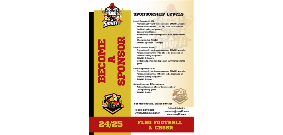 Sponsorship Flyer